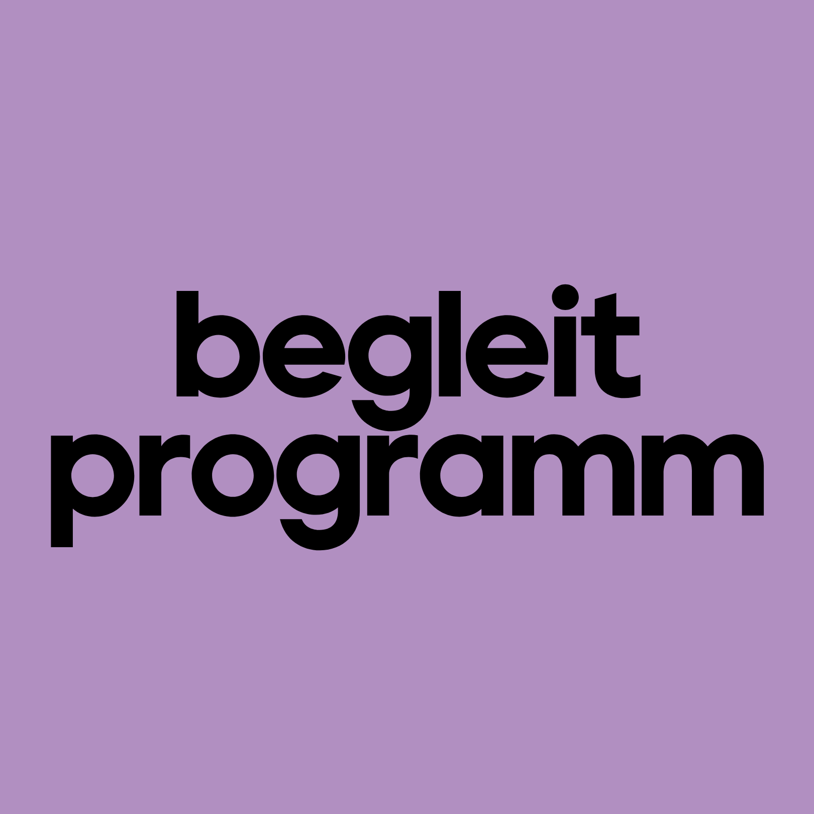 Begleitprogramm